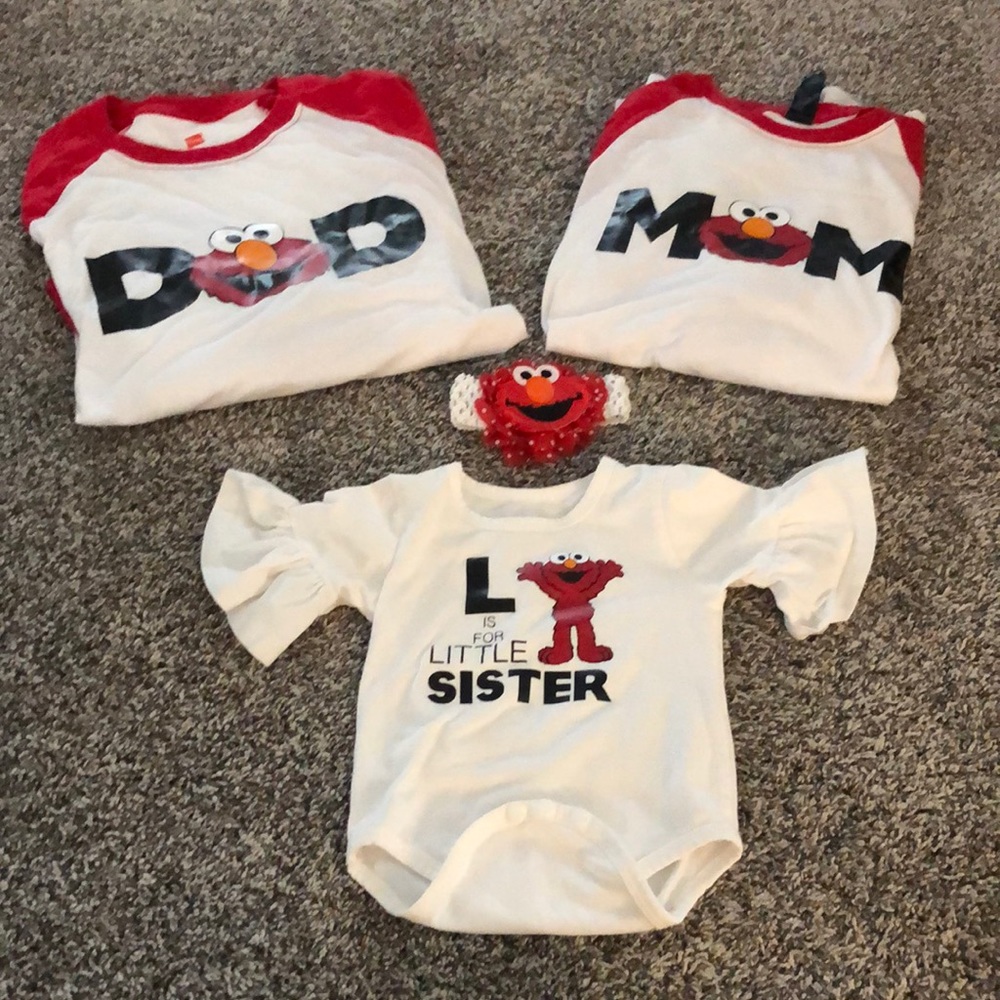 BUNDLE Elmo shirts